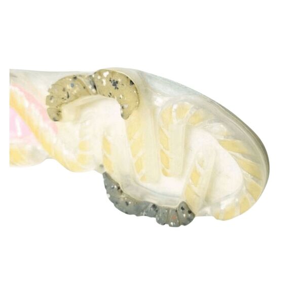 NIKE Air VaporMax 2022 Flyknit 'Volt Photo Blue' Running Shoes Size 5Y/W6.5 - Picture 13 of 14